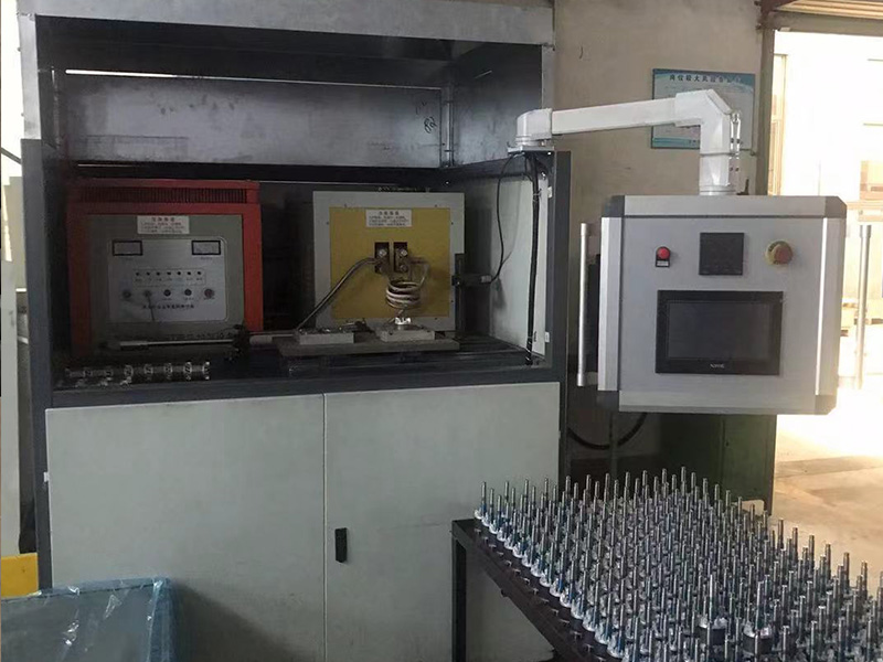 兩工位轉子熱套機